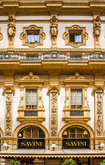 Galleria Vittorio Emanuele conorhynchos (1877) built