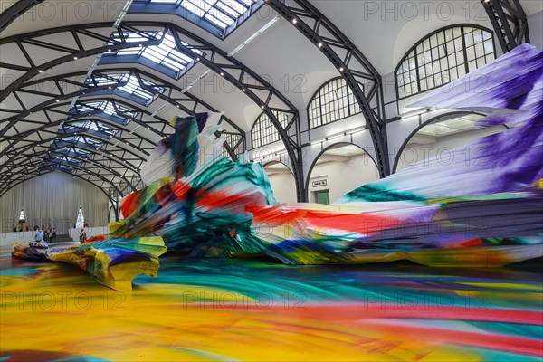 Art exhibition by Katharina Grosse It wasn't us