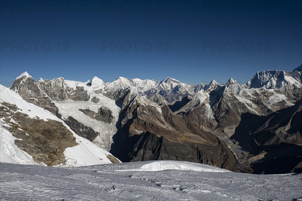View from the Mera Glacier