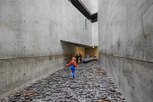 Installation Schalechet (Fallen Foliage) by Menashe Kadishman