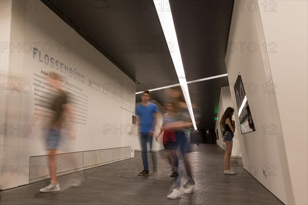 Jewish Museum. Young people visit the exhibition. Between the Lines
