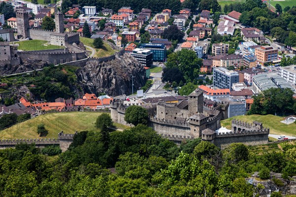 View of Castelgrande Castle