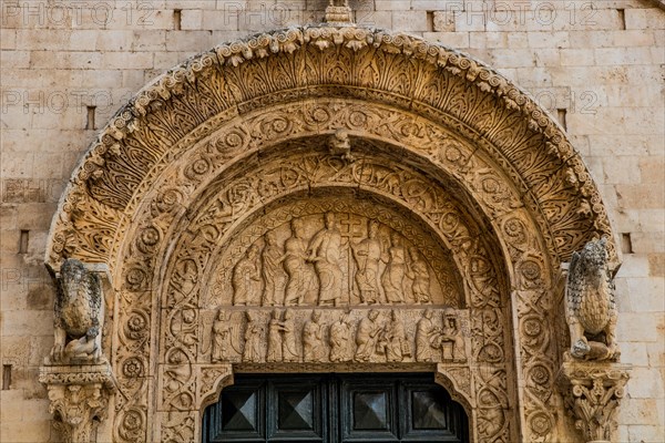 Portal of the Cathedral of San Valentino