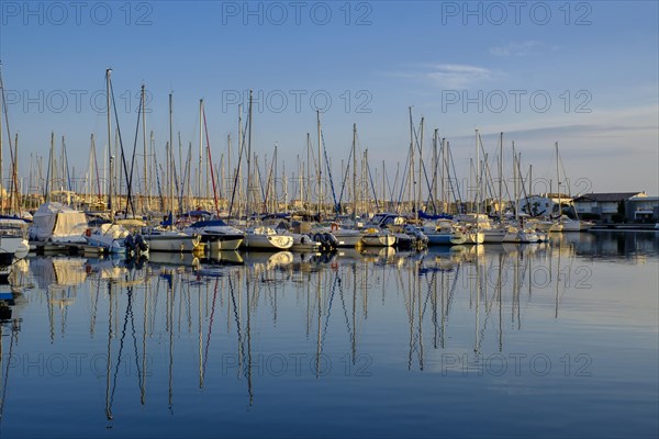 At the port