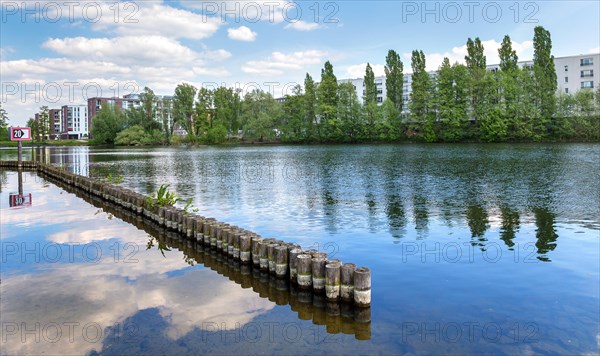 The Wasserstadt development area in Spandau