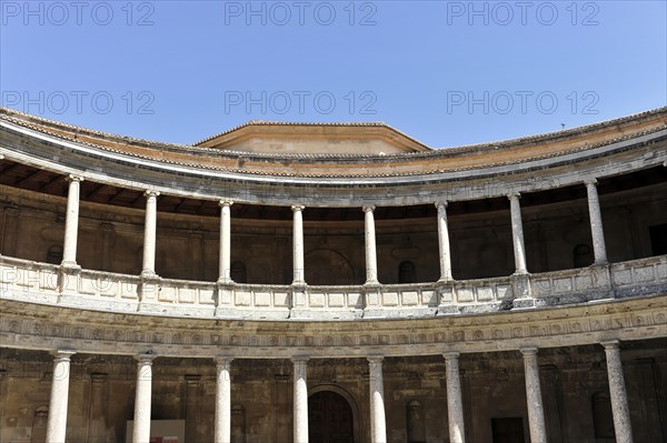Patio in the Palacio Carlos V