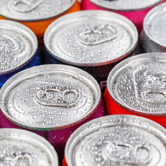 Beverages Lemonade Cola Soft drinks in cans Beverage cans