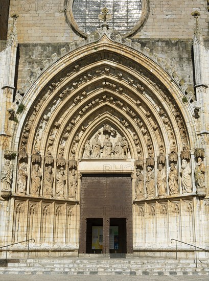Portal of the Basilica de Santa Maria