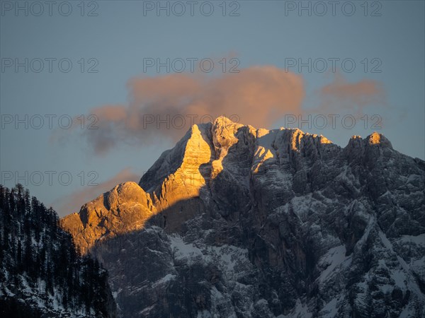 Summit of the Hochtor Group in the evening light