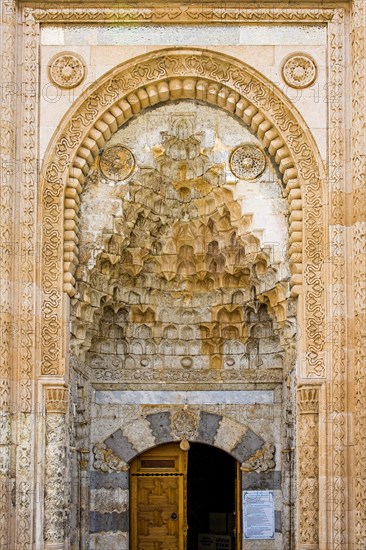 Largest wooden pillared mosque in Turkey