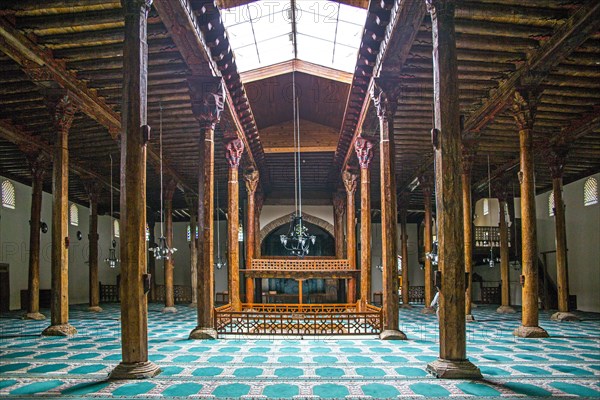 Largest wooden pillared mosque in Turkey