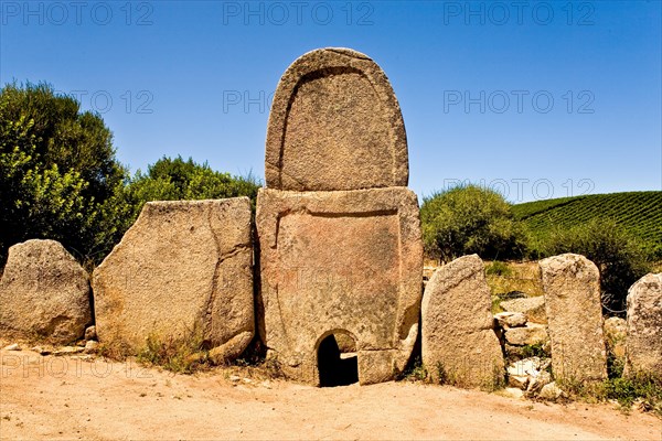 Gigantic tomb of Coddu Vecchiu