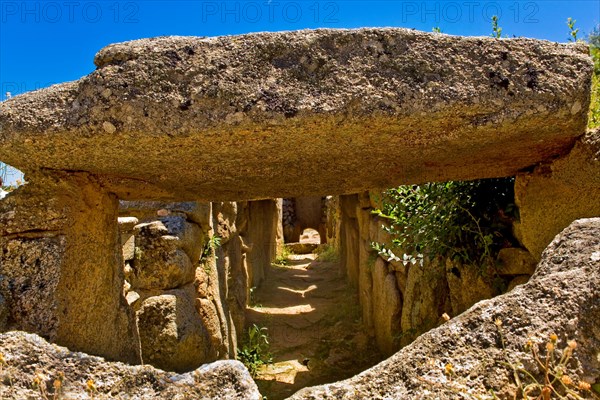 Gigantic tomb of Coddu Vecchiu