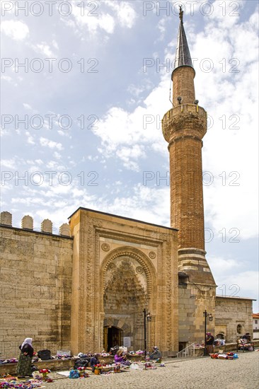 Largest wooden pillared mosque in Turkey