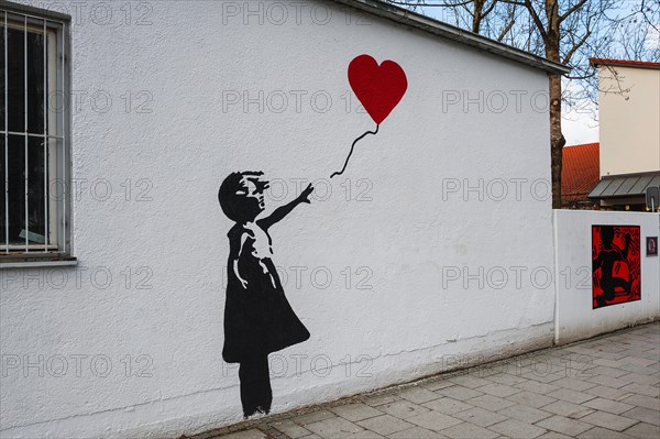 Wall with graffiti
