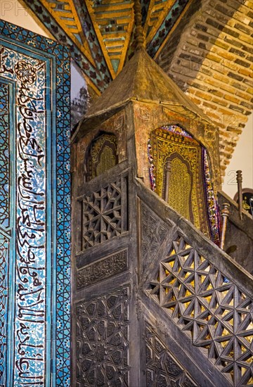 Largest wooden pillared mosque in Turkey