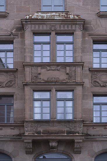 Two-storey sandstone chapel