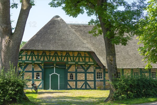 Half-timbered farmhouse