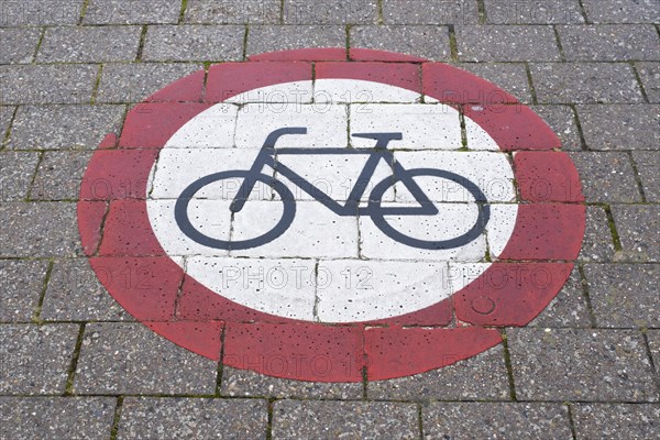 Prohibition for cyclists