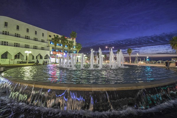 Fountain at Ha Knesset Square