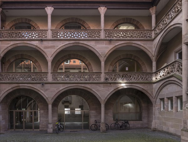Historic courtyard