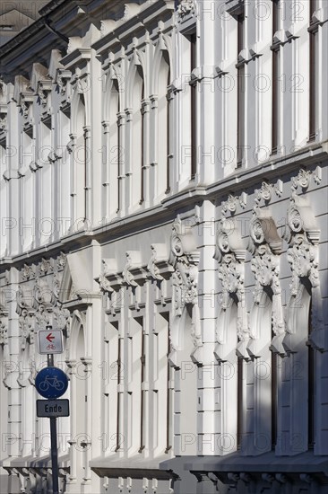Town houses in the style of historicism