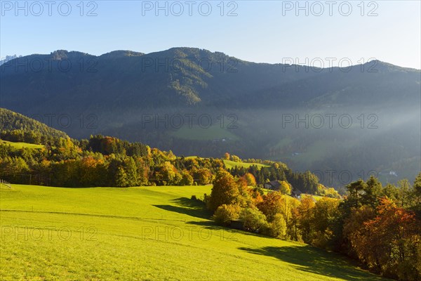 Autumnal mountain landscape