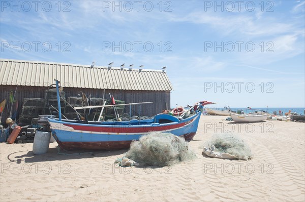 Fishing boats in Armacao de Pera