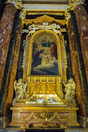 Glass coffin of St. San Giovanni Leonardi