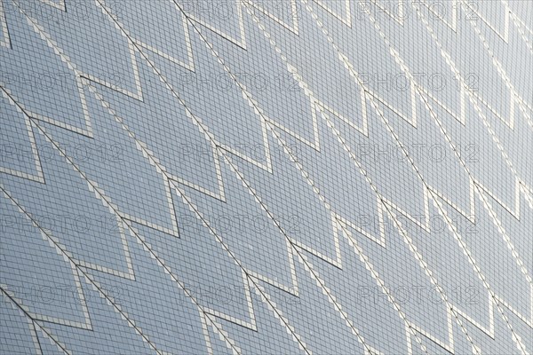 Close up of one of the sails of the Sydney Opera House