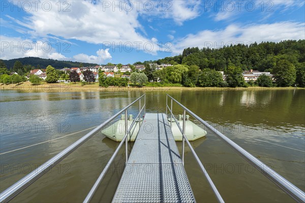 Jetty at River Neckar