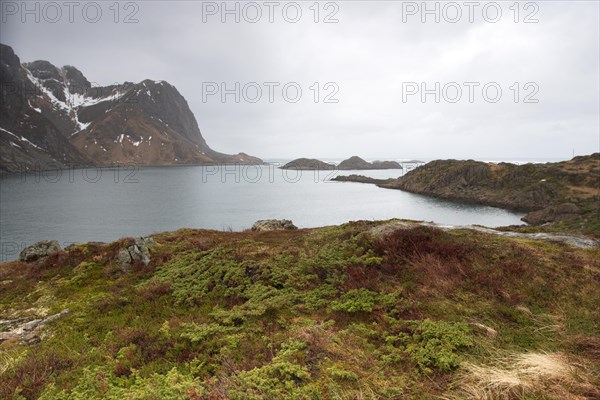 Cloudy weather at Straumfjorden
