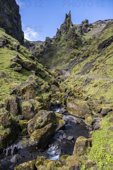 River in a gorge