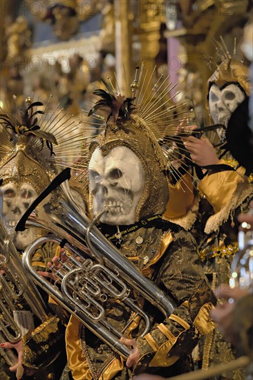 St. Leodegar Carnival Mass in the courtyard