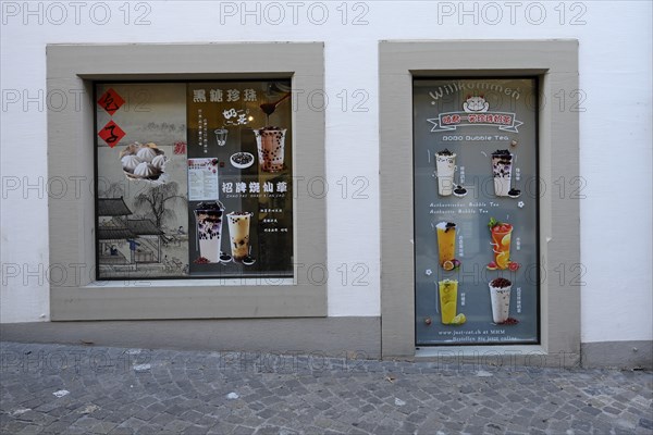 Shop window BOBO Bubble Tea