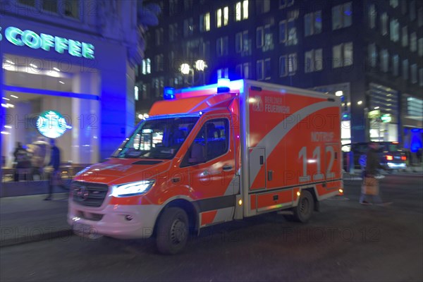 Berlin Fire Brigade ambulance
