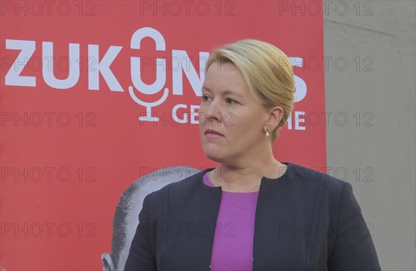 03. 09. 2021. Franziska Giffey. SPD election campaign event. Wirtshaus Zenner