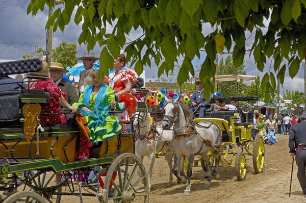 Romeria pilgrimage to El Rocio, 2009