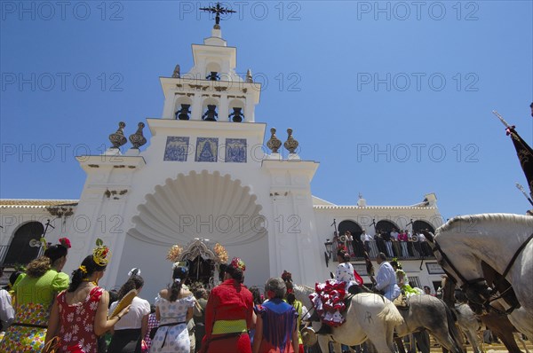 Pilgrims at El Rocio village, Spain, 2006