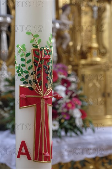 Easter candle