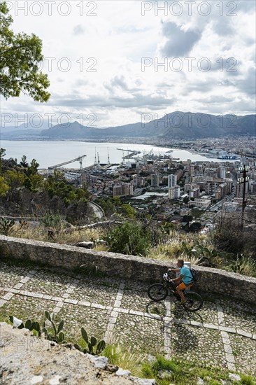 View from Monte Pellegrino to the Conca DOro