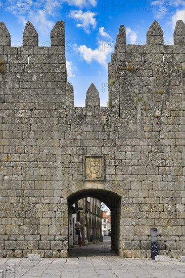 Partial view of King's gate