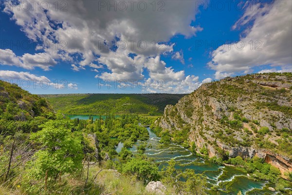 Krka River Landscape