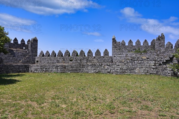 Castle inner courtyard