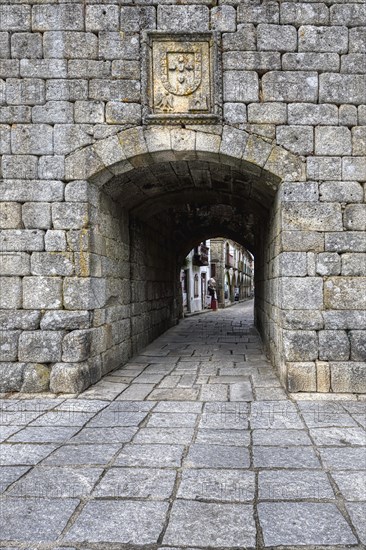 Partial view of King's gate