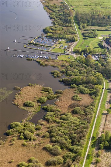 Olga harbour on Lake Duemmer