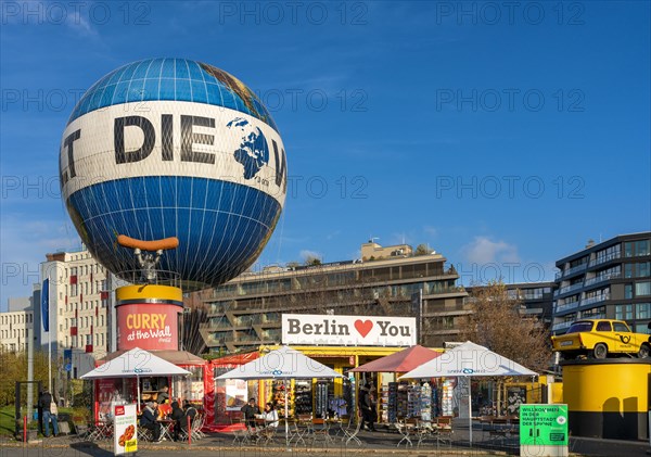 Berlin Hi Flyer die Welt at the Ministry of Finance in Mitte