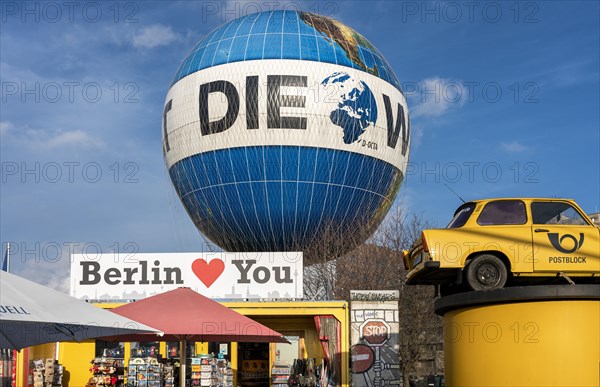 Berlin Hi Flyer die Welt at the Ministry of Finance in Mitte