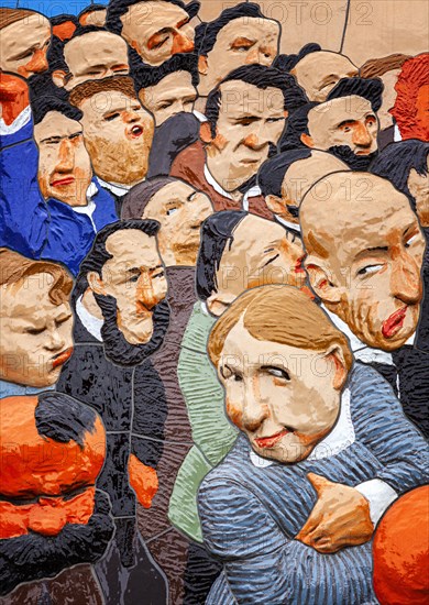 Mural in the Old Town by Friedrich Hecker