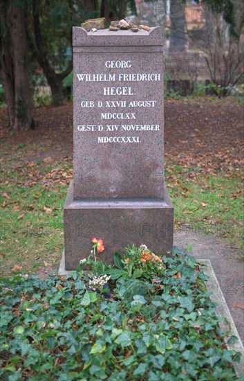 Grave Georg Wilhelm Friedrich Hegel